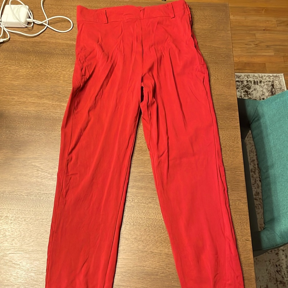 Unique Vintage Rizzo Pants with side zipper never worn